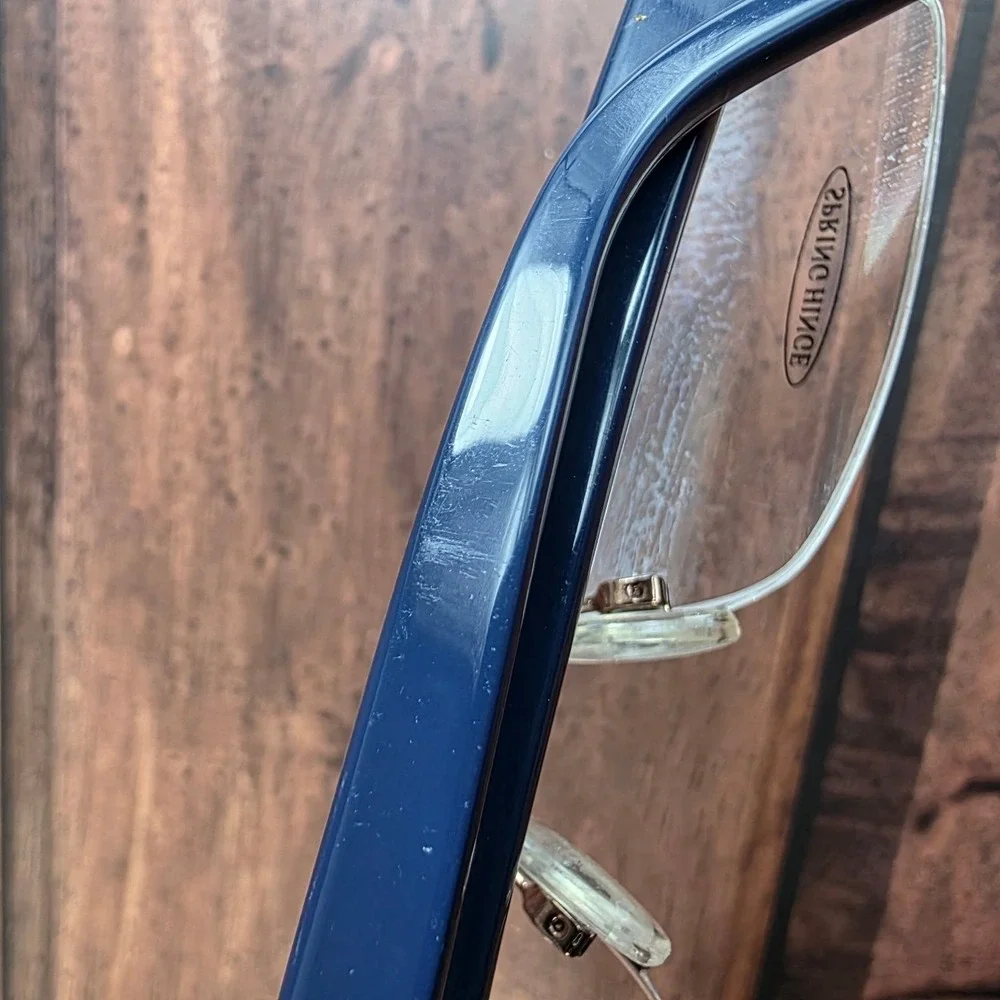 National by Marcolin eyeglasses‎ Blue 51-18-135 Spring Hinge FRAMES ONLY